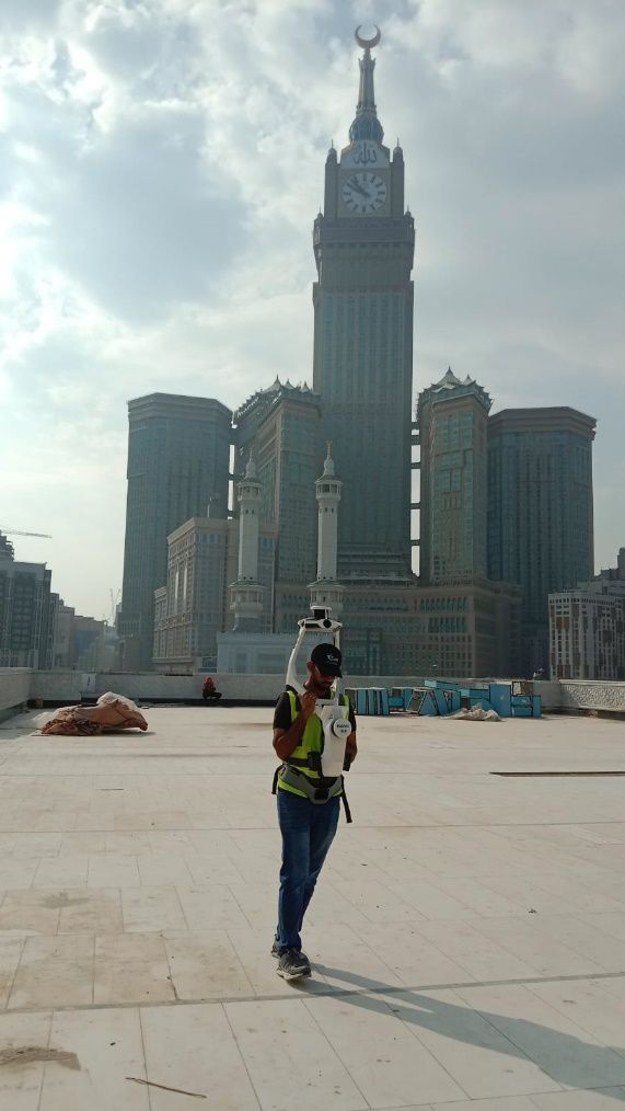 Geophysical, Topographic, 3D BIM Survey and NDT Assessment — The Grand Mosque (Al-Masjid Al-Haram)